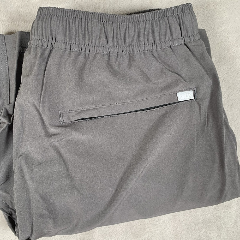 New Dixxon Flannel Co The Brad Shorts Medium Charcoal Lined Drawstring Pockets